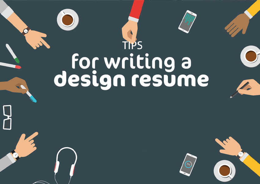 Writing A Design Resume 1
