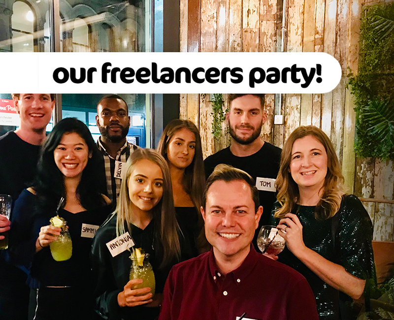 Manchester Become Freelancer Christmas Party